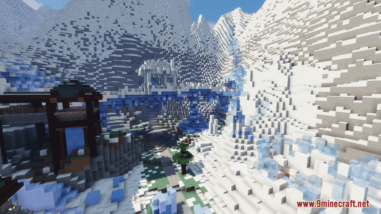 Frozen Crag 2: Frostbite Frenzy Map (1.21.1, 1.20.1) - Freeze Tag Game 2