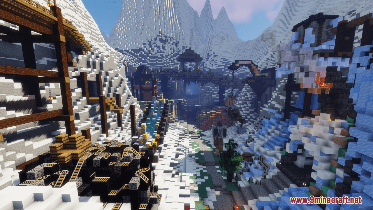 Frozen Crag 2: Frostbite Frenzy Map (1.21.1, 1.20.1) - Freeze Tag Game 4