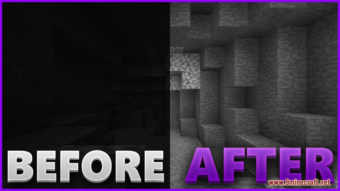 Fullbright Mod (1.20.6, 1.20.1) - Toggle Fullbright in Minecraft 4