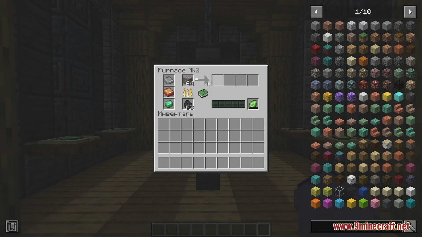 Furnace Mk2 Mod (1.19.2, 1.18.2) - Extension of The Vanilla Furnace 7