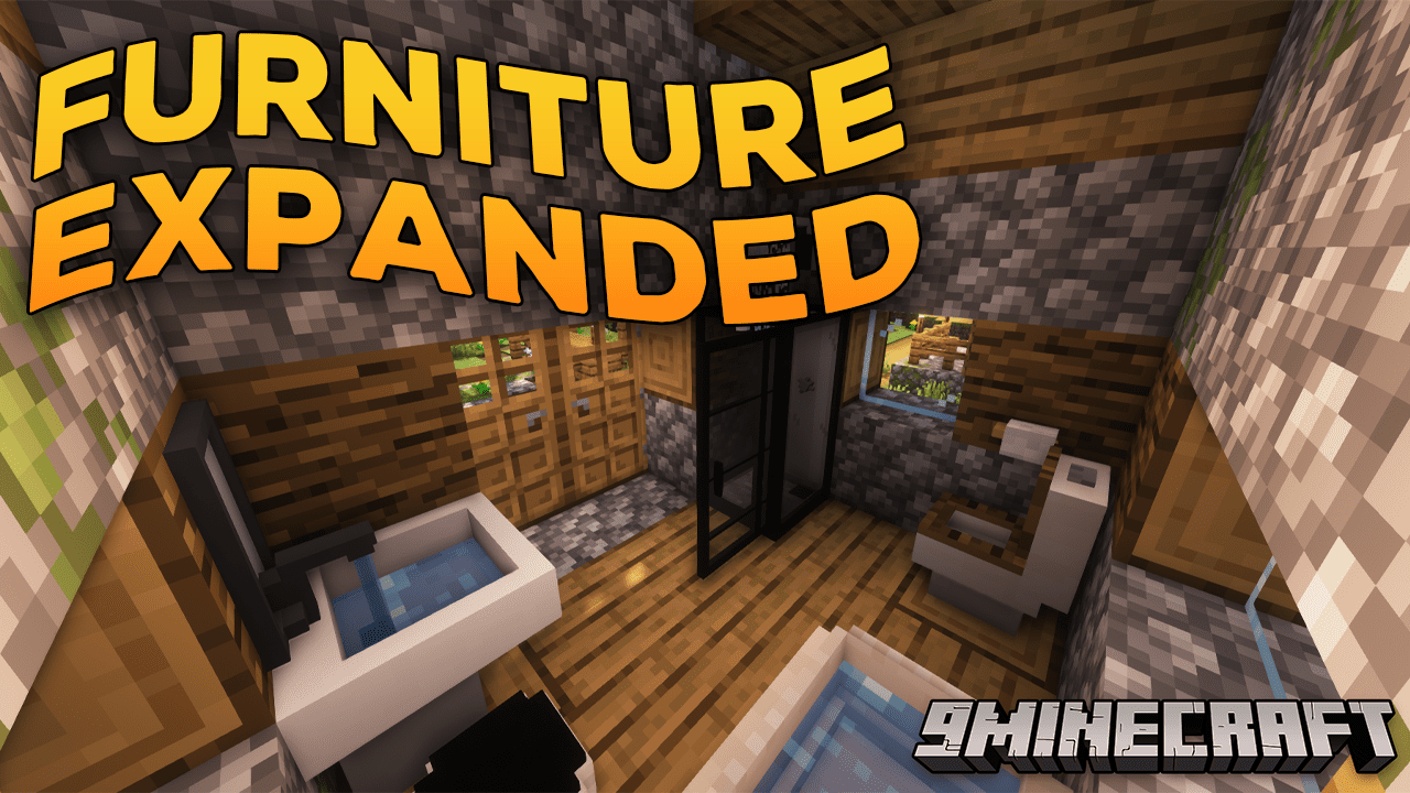 Furniture Expanded Mod (1.20.4, 1.19.4) - Crafting Cozy Spaces In Minecraft 1