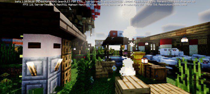 Harmony Voxel Deferred Shader (1.20) - MCPE/Bedrock 6