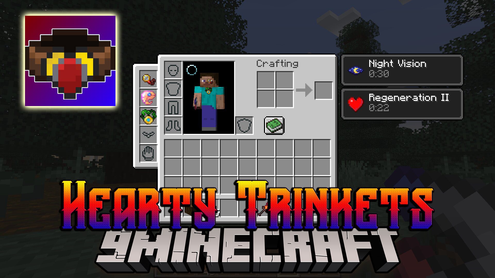 Hearty Trinkets Mod (1.19.2, 1.18.2) - Old Tinkers Heart Canisters 1