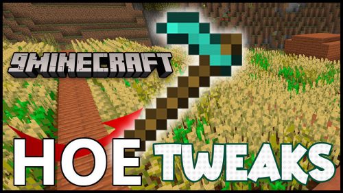 Hoe Tweaks Mod (1.21.1, 1.20.1) – Faster Crop Block Breaking Thumbnail