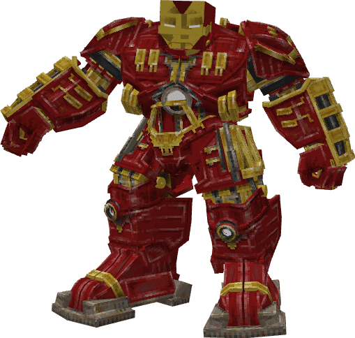 Hulk Buster Addon (1.20, 1.19) - MCPE/Bedrock Mod 2