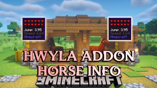 Hwyla Addon Horse Info Mod (1.19.2, 1.18.2) – Jump and Speed Information Thumbnail