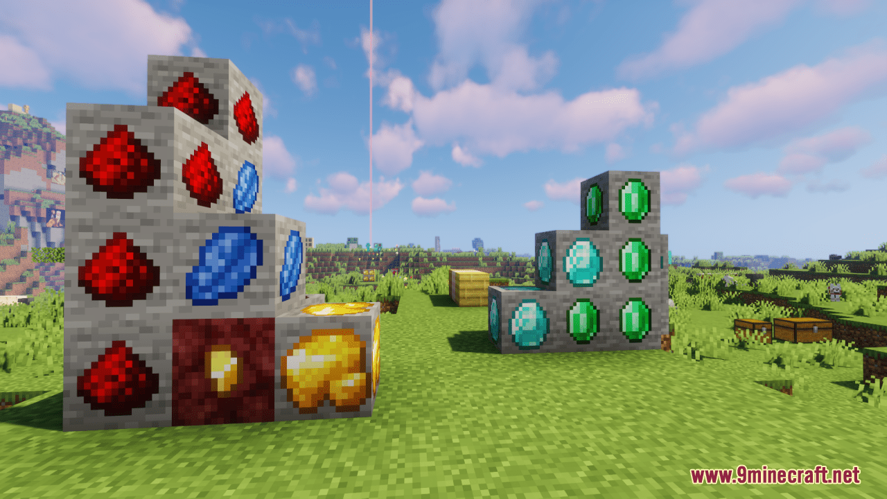 Items On Ores Resource Pack (1.20.6, 1.20.1) - Texture Pack 5