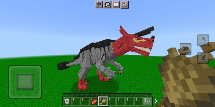 Jurassic World Fan Update Addon (1.20, 1.19) - MCPE/Bedrock Mod 2