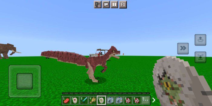 Jurassic World Fan Update Addon (1.20, 1.19) - MCPE/Bedrock Mod 7