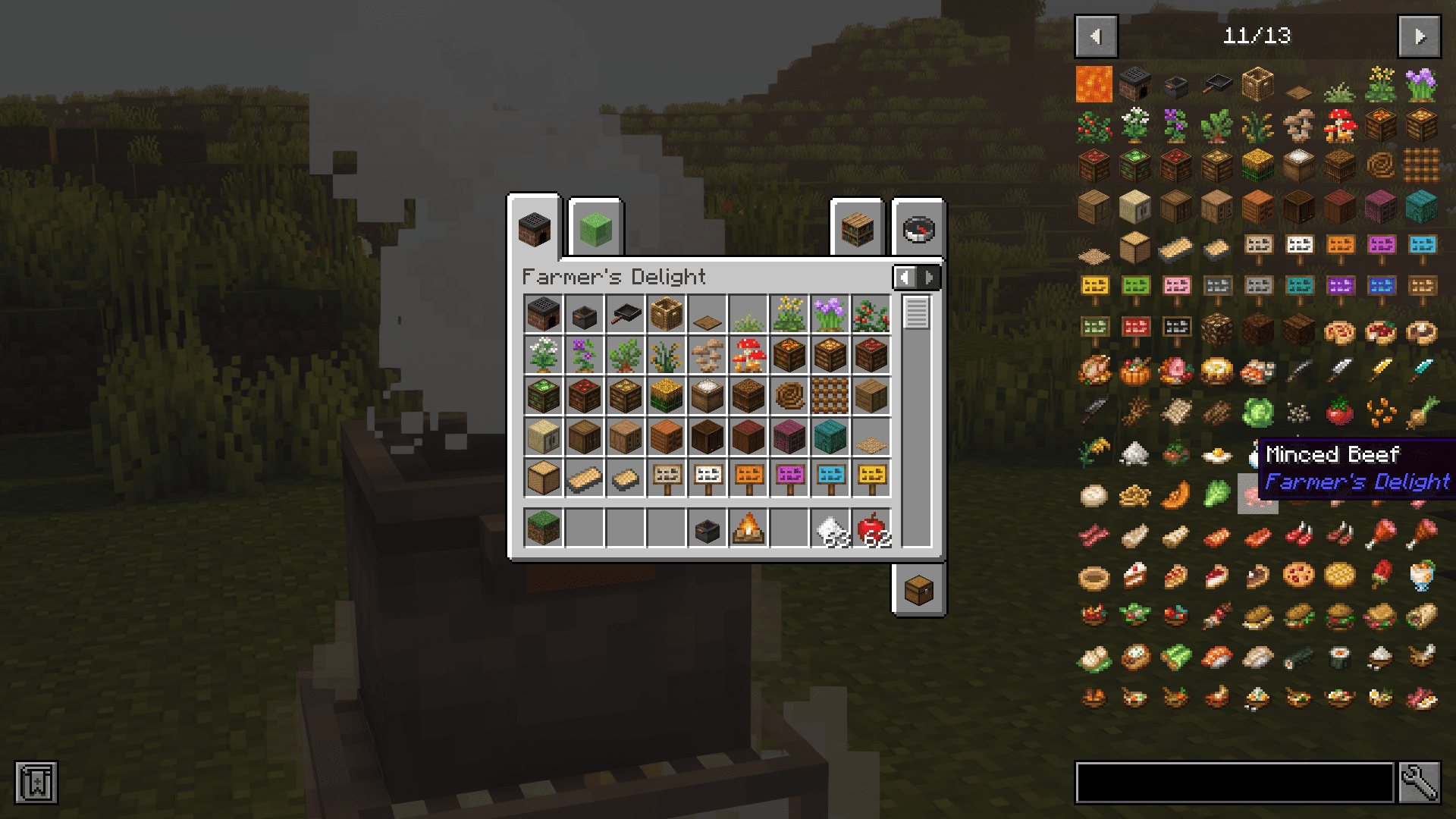 Just Enough Farmer's Recipes Mod (1.20.1, 1.19.3) - JEI Support For Farmer’s Delight 4