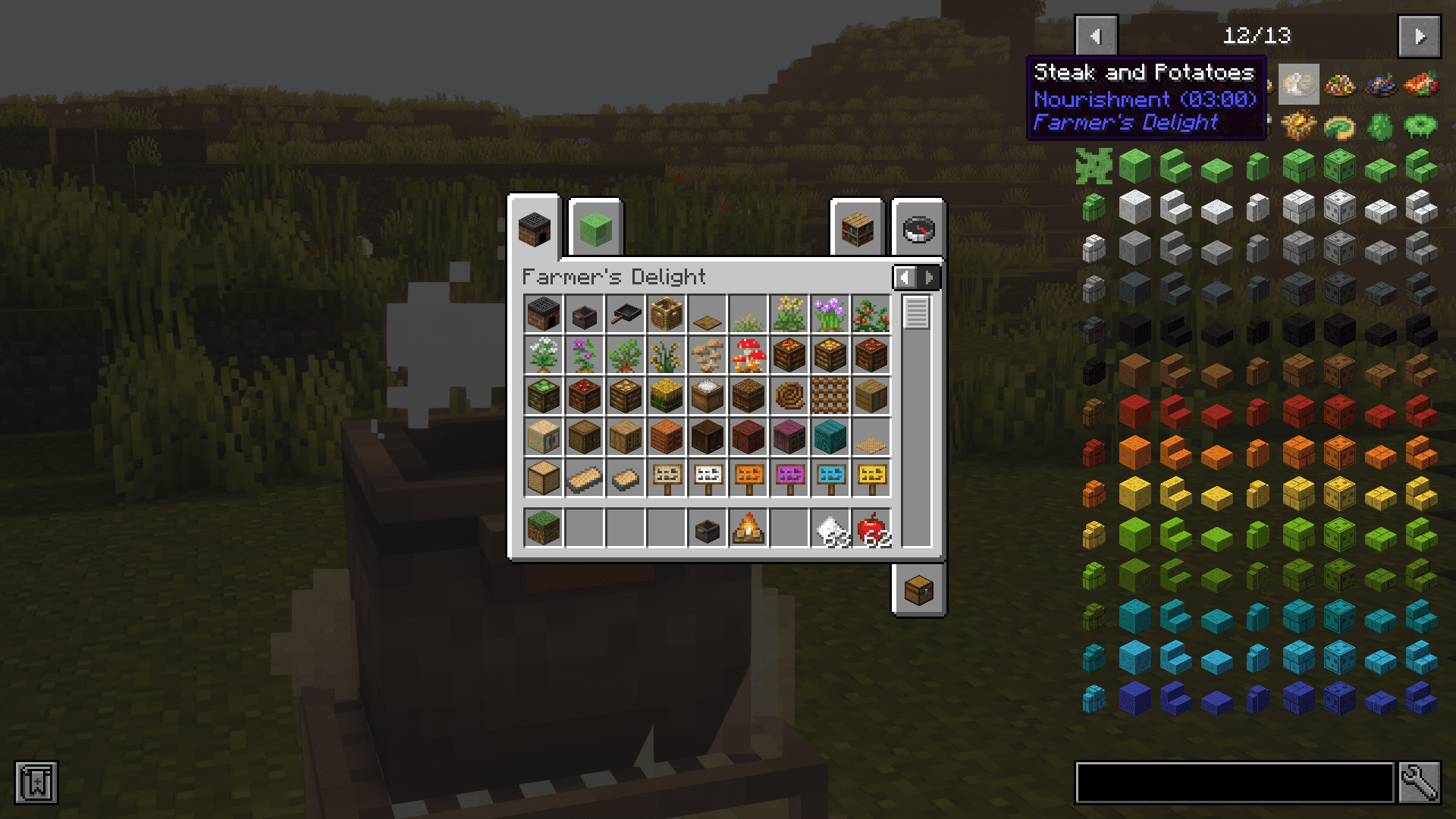 Just Enough Farmer's Recipes Mod (1.20.1, 1.19.3) - JEI Support For Farmer’s Delight 5