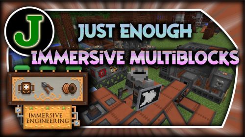 Just Enough Immersive Multiblocks Mod (1.19.2, 1.18.2) Thumbnail