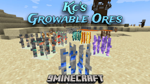 Kc’s Growable Ores Mod (1.20.4, 1.19.3) – Cultivate Your Resource Harvesting Experience Thumbnail