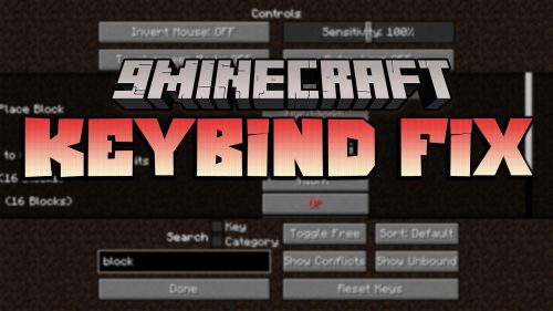 Keybind Fix Mod (1.20.6, 1.20.1) – Multiple Functions to The Same Keybind Thumbnail