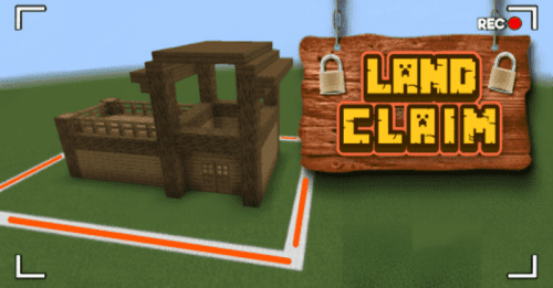 Land Claim Addon (1.20) – MCPE/Bedrock Mod Thumbnail