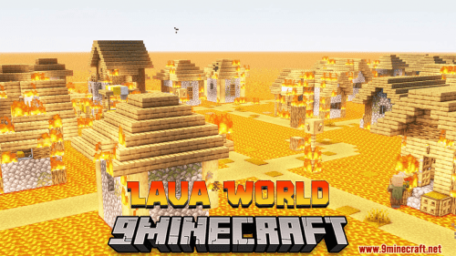 Lava World Data Pack (1.20.4, 1.19.4) – Forge Your Path Through an Infernal Adventure! Thumbnail