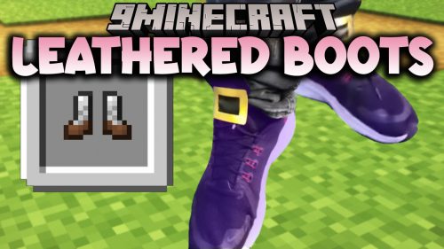 Leathered Boots Mod (1.21.1, 1.20.1) – Comfy and Sturdy Boots Thumbnail