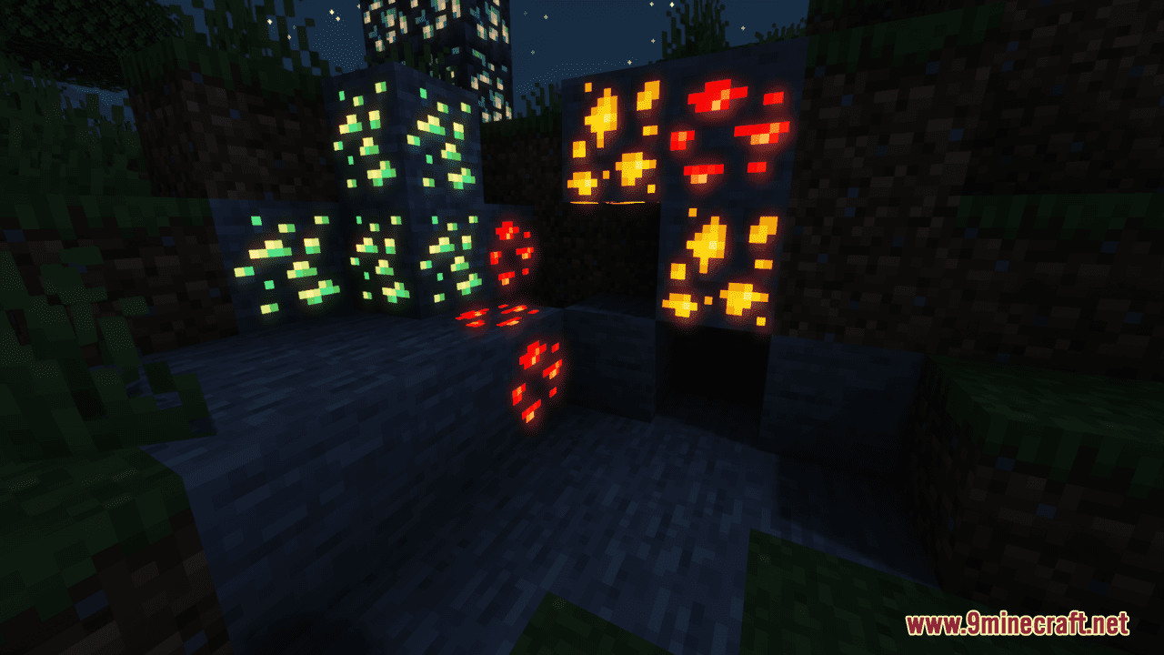 Light Ores Resource Pack (1.20.6, 1.20.1) - Texture Pack 6