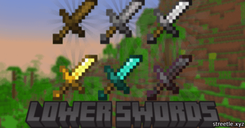 Lower Swords Texture Pack (1.20, 1.19) – MCPE/Bedrock Thumbnail