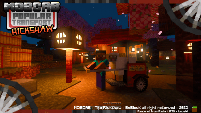 MOBCAB - Popular Transport Addon (1.20, 1.19) - Bedrock Mod 15