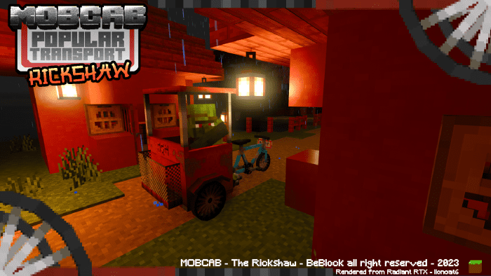 MOBCAB - Popular Transport Addon (1.20, 1.19) - Bedrock Mod 20