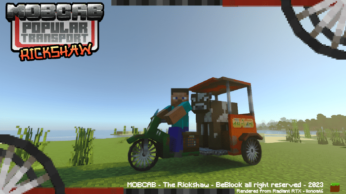 MOBCAB - Popular Transport Addon (1.20, 1.19) - Bedrock Mod 27