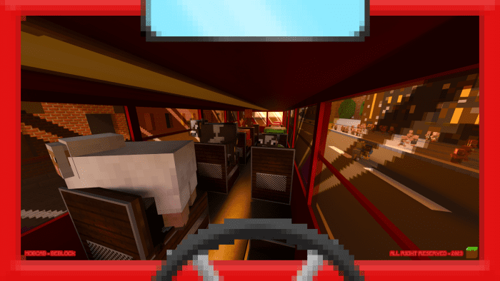 MOBCAB - Popular Transport Addon (1.20, 1.19) - Bedrock Mod 9