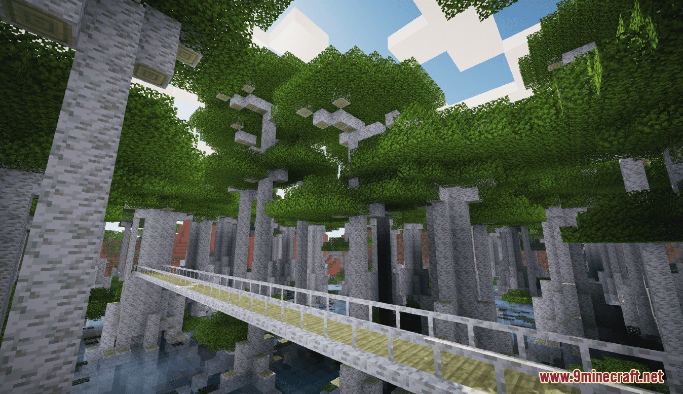 Macaw's Bridges Oh The Biomes You'll Go Mod (1.19.4, 1.18.2) 2