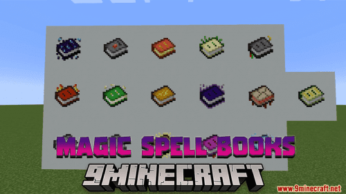 Magic Spell Books Data Pack (1.20.4, 1.19.4) – Unleash the Mystical Arts in Minecraft! Thumbnail