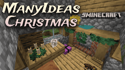 ManyIdeas Christmas Mod (1.21.1, 1.20.1) – Elevate Your Minecraft Holidays With Cozy Decorations! Thumbnail