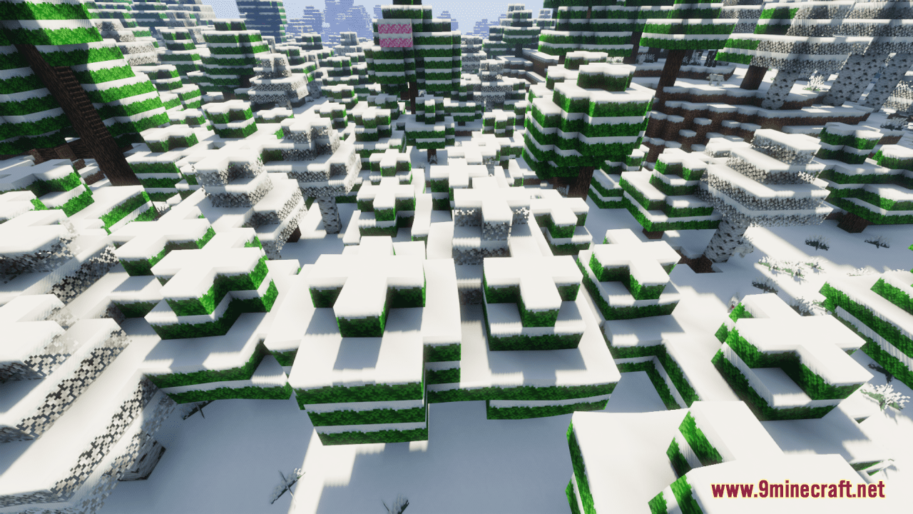 Melody's Winter Snow Resource Pack (1.20.6, 1.20.1) - Texture Pack 2