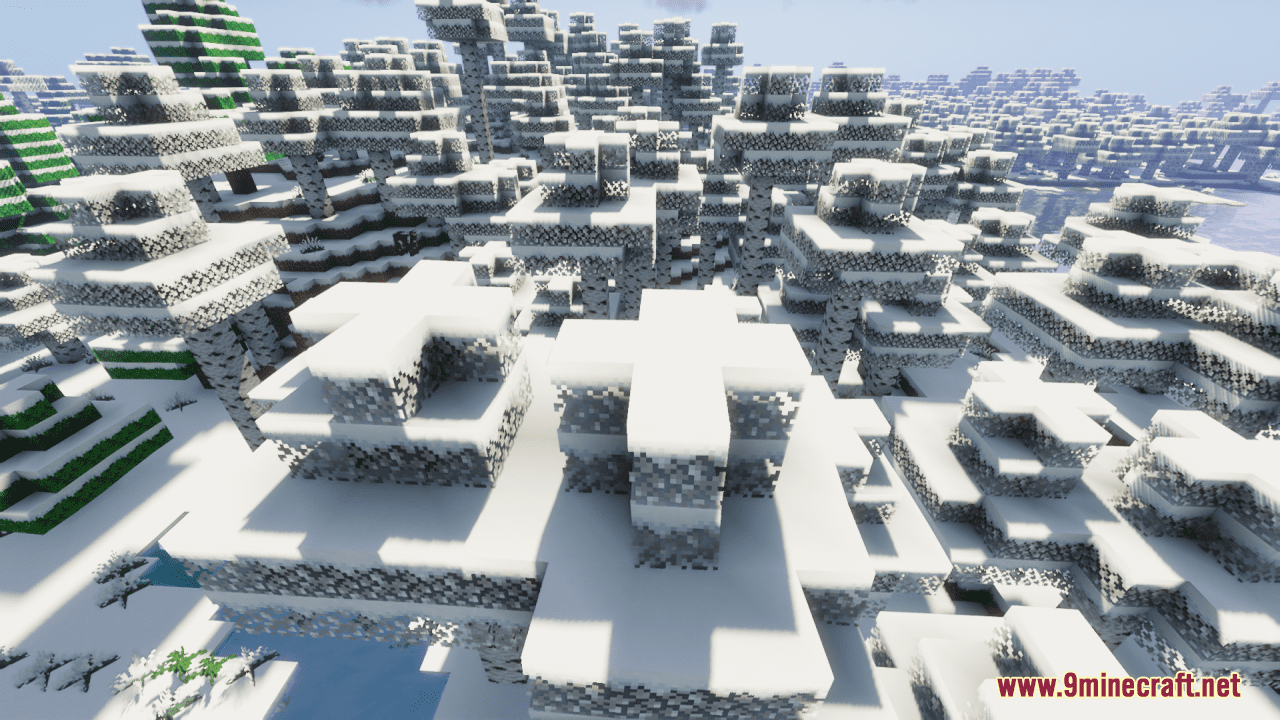 Melody's Winter Snow Resource Pack (1.20.6, 1.20.1) - Texture Pack 3