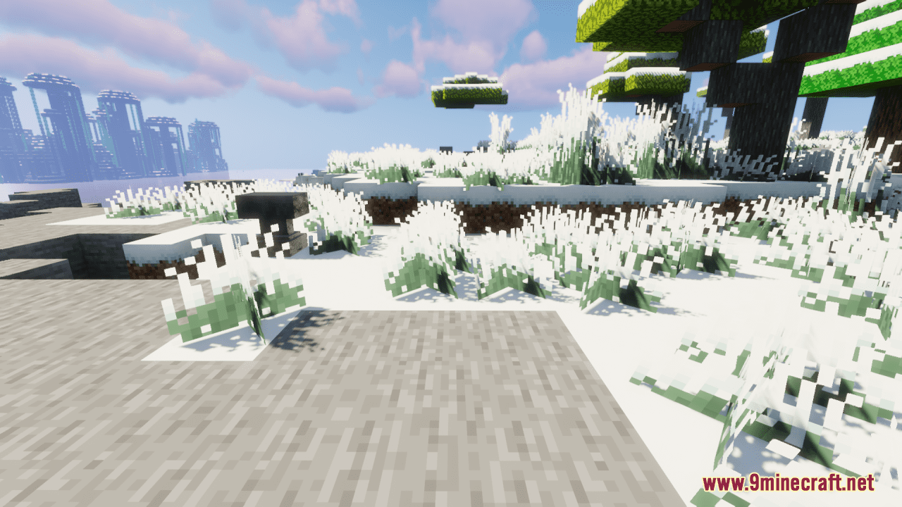 Melody's Winter Snow Resource Pack (1.20.6, 1.20.1) - Texture Pack 6