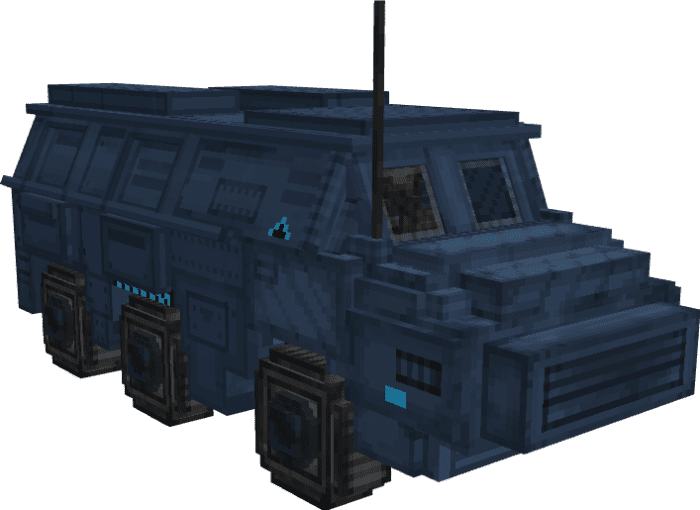 Military Craft Vehicles Addon (1.20, 1.19) - MCPE/Bedrock Mod 5