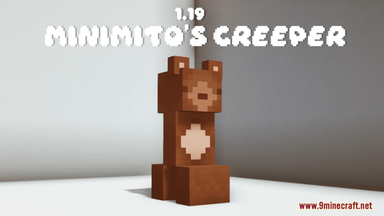 Minimito's Creeper Resource Pack (1.20.6, 1.20.1) - Texture Pack 1