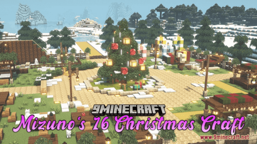 Mizuno’s 16 Christmas Craft Resource Pack (1.20.6, 1.20.1) – Texture Pack Thumbnail