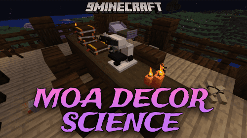 Moa Decor Science Mod (1.20.1, 1.19.4) – Where Aesthetics Meets Science In Minecraft! Thumbnail