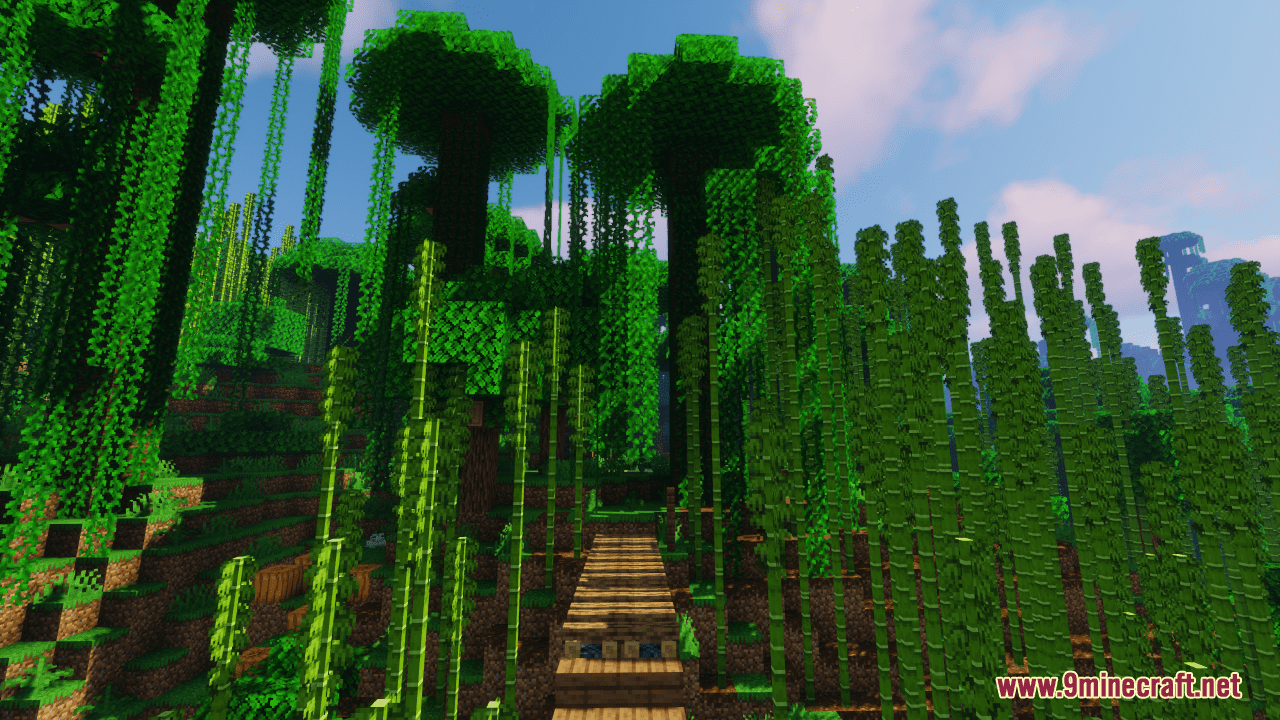 Modern Jungle House Map (1.20.4, 1.19.4) - Panda Heaven 2