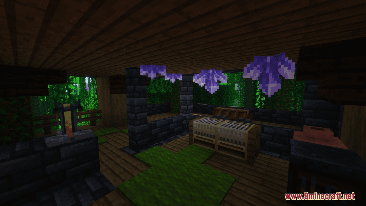 Modern Jungle House Map (1.20.4, 1.19.4) - Panda Heaven 9