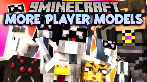 More Player Models Mod (1.20.4, 1.19.4) – Character Creation Screen, Animations Thumbnail