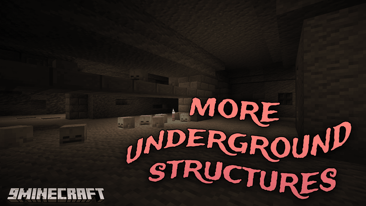 More Underground Structures Mod (1.20.1, 1.19.4) - Unearth Hidden Wonders Beneath The Surface! 1