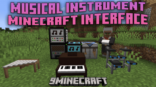 Musical Instrument Minecraft Interface Mod (1.20.4, 1.19.4) – Elevate Your Minecraft Experience With Music! Thumbnail