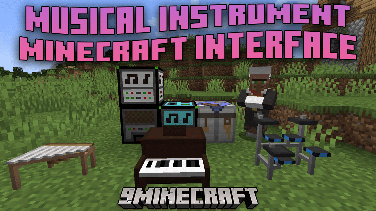 Musical Instrument Minecraft Interface Mod (1.20.4, 1.19.4) - Elevate Your Minecraft Experience With Music! 1