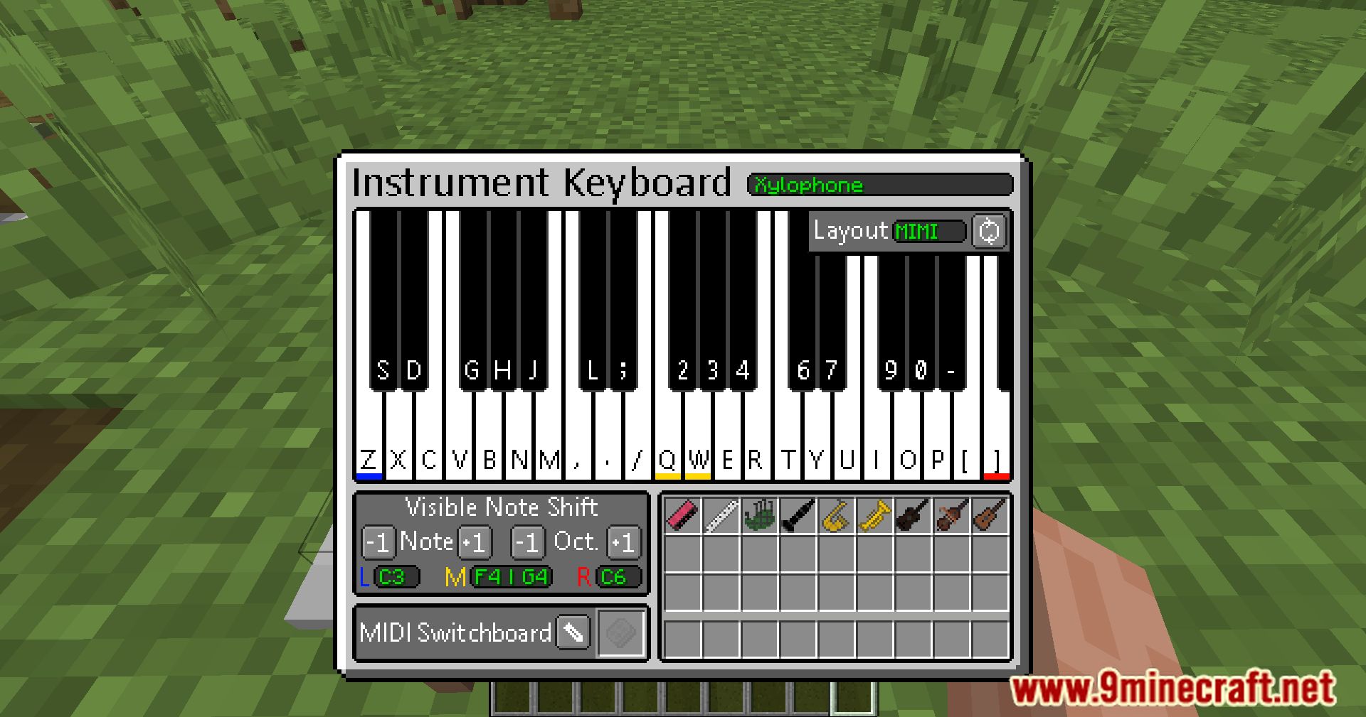 Musical Instrument Minecraft Interface Mod (1.20.4, 1.19.4) - Elevate Your Minecraft Experience With Music! 13