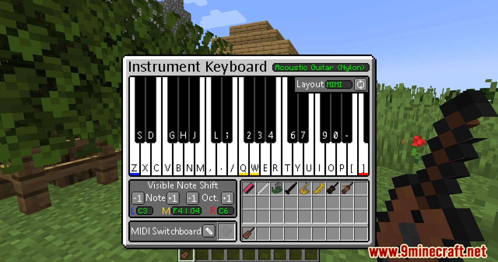 Musical Instrument Minecraft Interface Mod (1.20.4, 1.19.4) - Elevate Your Minecraft Experience With Music! 14