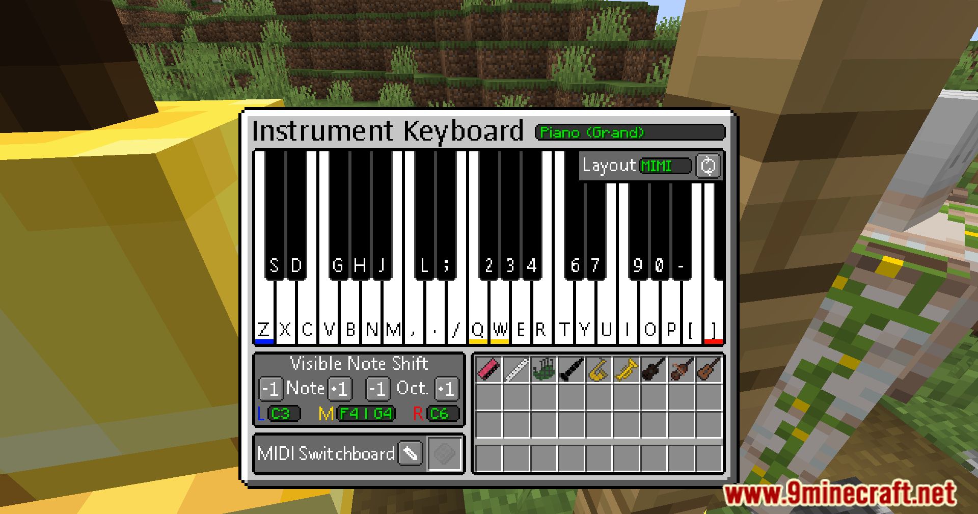Musical Instrument Minecraft Interface Mod (1.20.4, 1.19.4) - Elevate Your Minecraft Experience With Music! 7