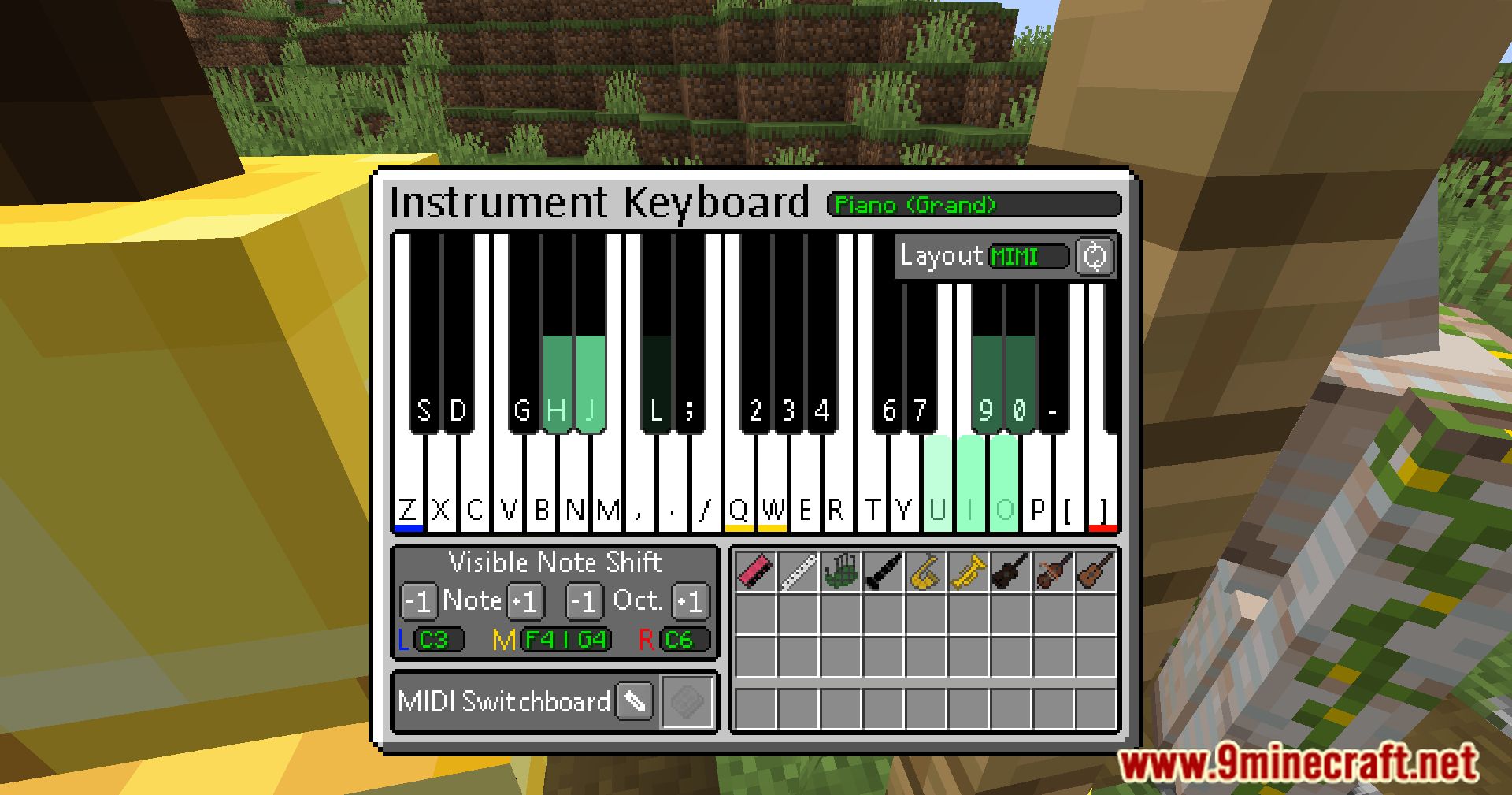 Musical Instrument Minecraft Interface Mod (1.20.4, 1.19.4) - Elevate Your Minecraft Experience With Music! 8