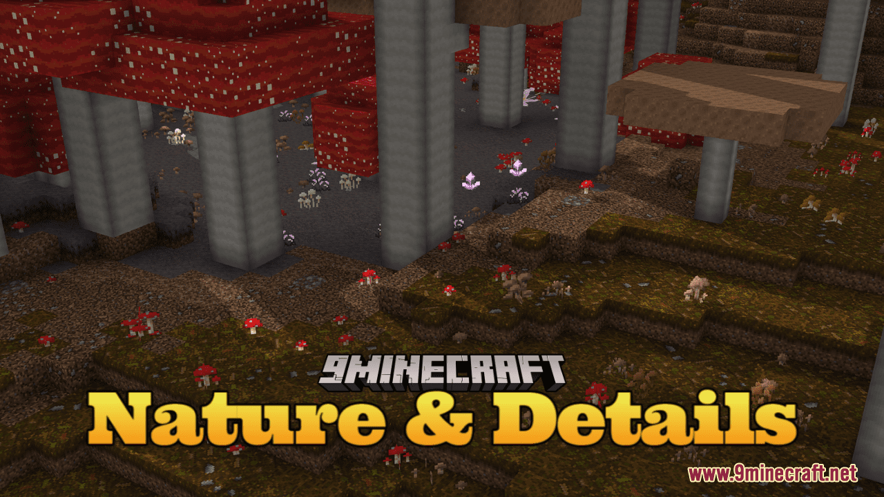 Nature & Details Resource Pack (1.20.6, 1.20.1) - Texture Pack 1