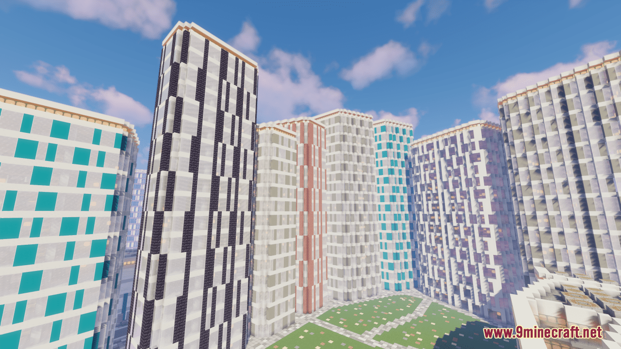 New Arcadia Map (1.21.1, 1.20.1) - Modern City 4