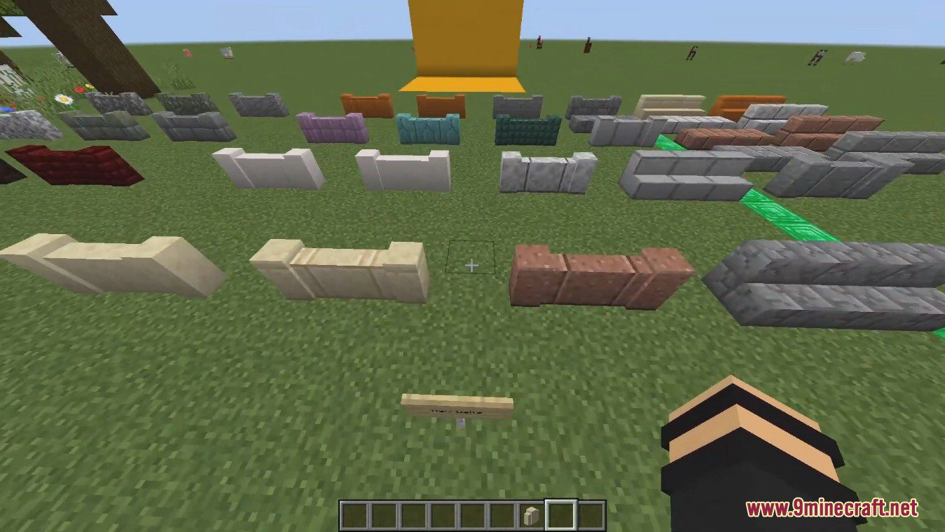 New Slabs, Stairs & Walls Mod (1.20.4, 1.19.4) - Ultimate for Building 3